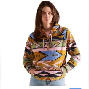 New! Billabong Fleece Top